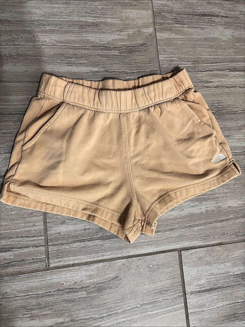 The North Face Women's Athletic Shorts Peach Medium